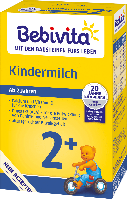 Детское молоко с 2 лет Bebivita 2+ Kindermilch, 500 гр