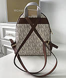 Жіночий рюкзак Michael Kors Rhea Zip B White Lux, фото 7