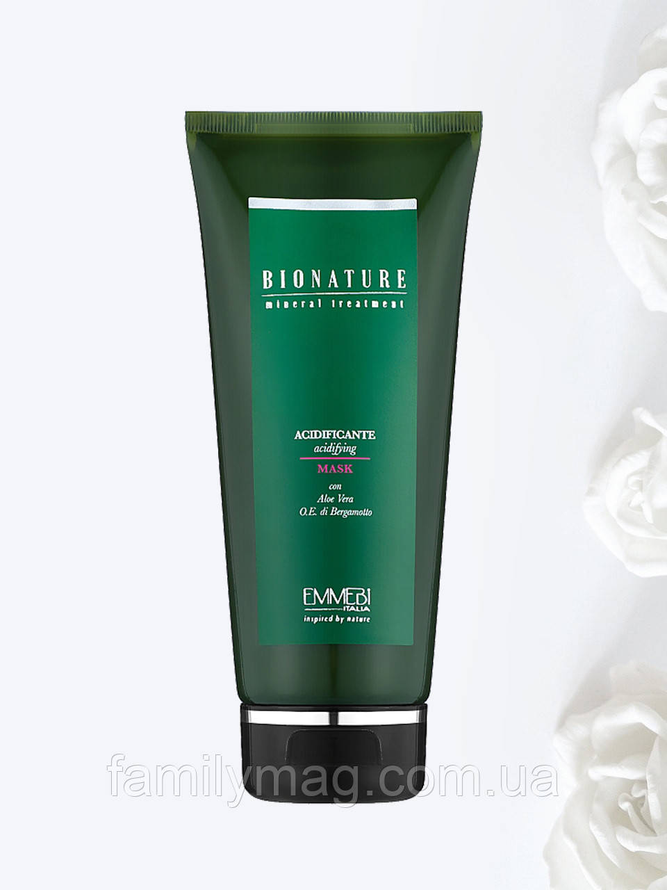 Кисла маска для волосся Acidifying Mask BioNature Emmebi Italia 200 мл