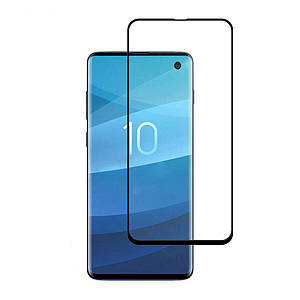 Захисне скло DK Full Glue 3D для Samsung Galaxy S10 (G973) (black)