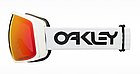 Гірськолижна маска Oakley Flight Tracker M (XM) Factory Pilot White лінза Prizm Torch Iridium, фото 3