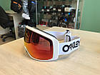 Гірськолижна маска Oakley Flight Tracker M (XM) Factory Pilot White лінза Prizm Torch Iridium, фото 7