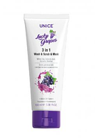 Засіб для обличчя 3 в 1 з екстрактом виноградних кісточок Unice, 100 мл
