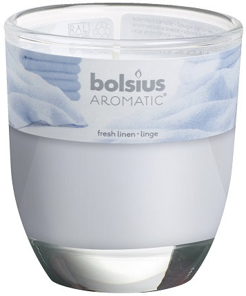 Ароматична свічка у склі свіжість білизни Bolsius (72-98Б FLN)
