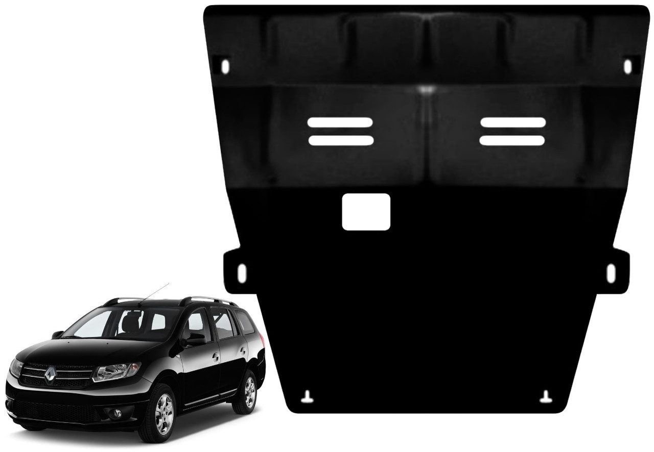 Захист двигуна Renault Logan II 2012-2021, фото 1