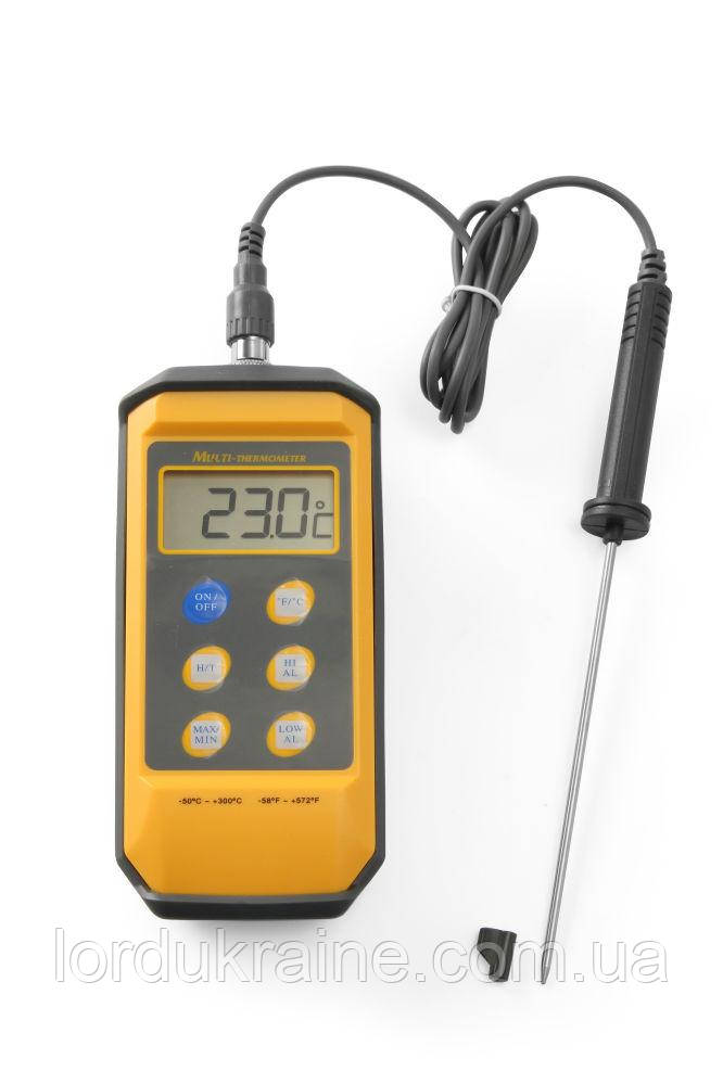 Термометр цифровий із зондом стійкий до струсів -50/+300 °C, Hendi