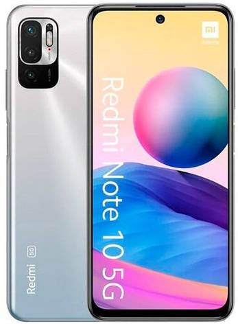 Xiaomi Redmi Note 10 5G 6/128Gb Chrome Silver Гарантія 1 Рік, фото 1