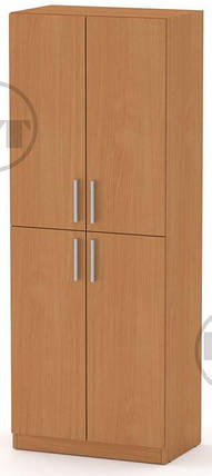 Книжкова шафа КШ-12 1587х600х366мм Компаніт, фото 1