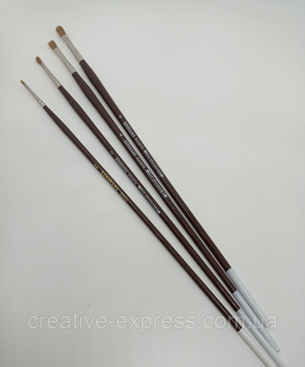 Кісточка Renesans  J3005FR-2  "КОТЯЧИЙ ЯЗИК",  з волосу бичого уха , д.р., р. 2