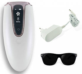 Фотоепілятор зі збільшеним ресурсом лампи ELLESILK IPL White