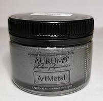 Фарба металік "Графіт" ArtMetall Aurum 100 г (18 кольорів) Декоративно-художня фарба з перламутром