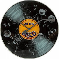 Годинники настінні Next Time "All the Disco" Ø43 см