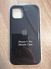 Чохол для iPhone 11 Pro Silicone Case Black