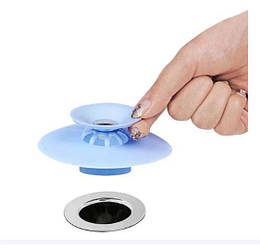 Силіконова фільтр-пробка для сифона раковини ванни мийки