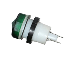 Арматура сигнальна АМЕ зелена з лампою КМ-24