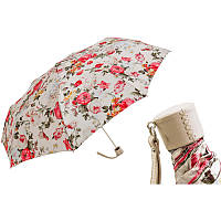 Зонт складной Pasotti 257 52693-69 P механический разноцветный с цветочным принтом