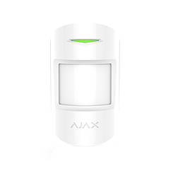 Бездротовий датчик руху з додатковим мікрохвильовим сенсором Ajax MotionProtect Plus