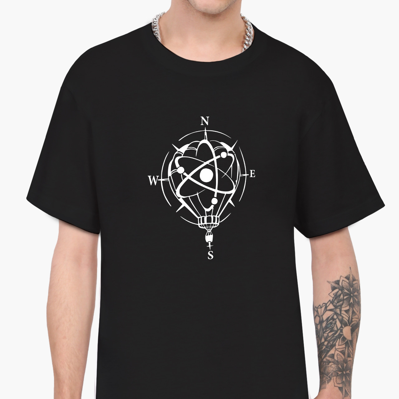 Футболка чоловіча Компас Роза вітрів (Rose of Wind), фото 1