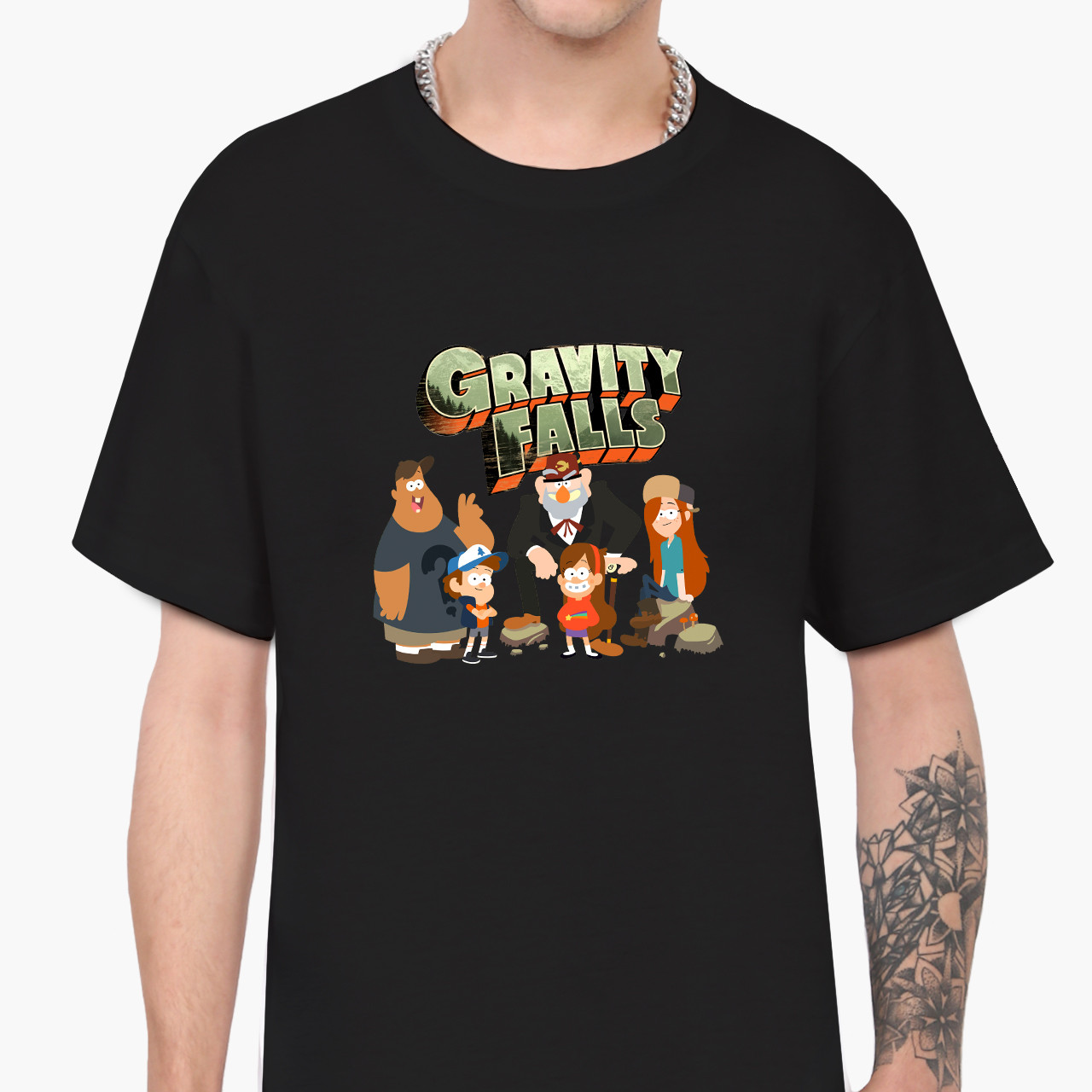 Футболка чоловіча Гравіті Фолз (Gravity Falls)