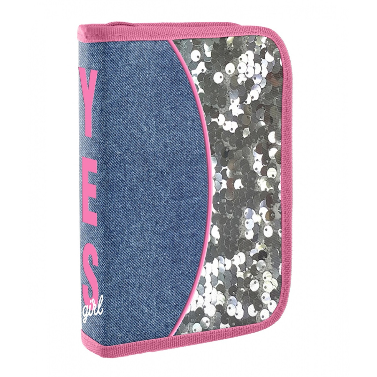 Пенал "Yes" Girl тв.,одинар.,1клап.,б/н №HP-03/532870(40), фото 1