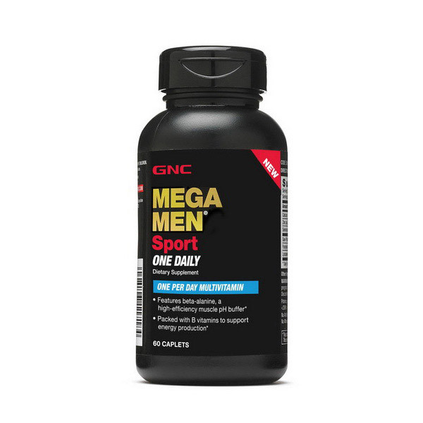 Вітаміни і мінерали для чоловіків GNC Mega Men Sport One Daily 60 таб