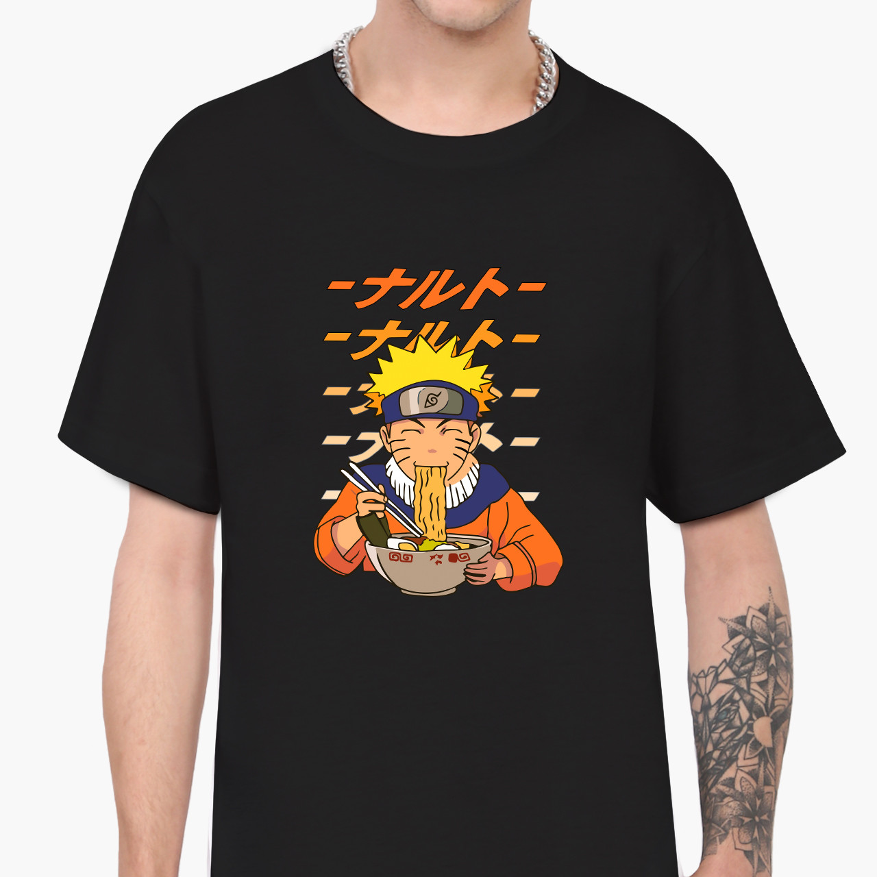 Футболка чоловіча Наруто Узумакі (Naruto Uzumaki)