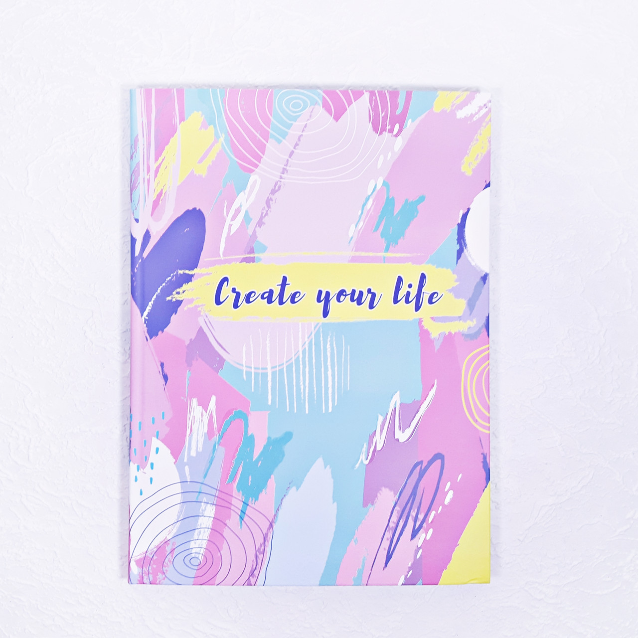 Блокнот A plus Create your life А5 в клітинку 80арк інтегральна обкладинка A5124, фото 1