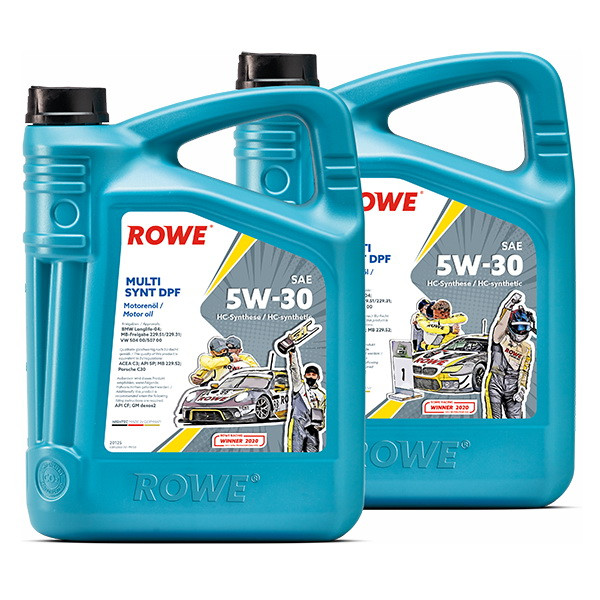 Моторное масло Rowe Hightec Multi Synt DPF SAE 5W-30 5 л (для двигателей с сажевыми фильтрами) - фото 3 - id-p1416239616