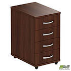 Тумба приставна з ЦЗ МГ-418 (430х600х750мм) горіх темний (в зборі), фото 5