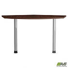 Стіл приставний МГ-318 (1382х800х750мм) горіх темний, фото 6