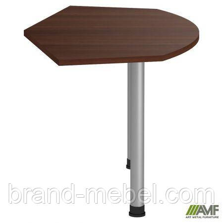 Стіл приставний МГ-318 (1382х800х750мм) горіх темний, фото 1