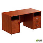 Стіл 2-х тумбовий SL-84 (1500х720х750мм) в'яз Ліберті, фото 5