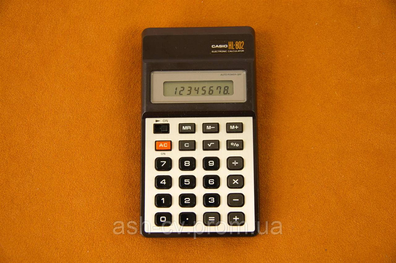 Урожай калькулятор Casio HL-802B