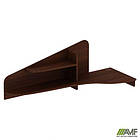 Надставка МГ-512 (1350х460х420мм) горіх темний, фото 5