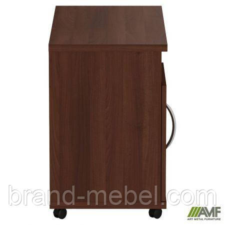 Тумба мобільна МГ-405 (816х400х620мм) горіх темний (в зборі), фото 1