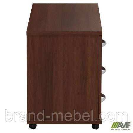 Тумба мобільна з ЦЗ МГ-408L (1046х450х620мм) горіх темний (в зборі), фото 1