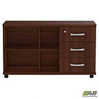 Тумба мобільна з ЦЗ МГ-408R (1046х450х620мм) горіх темний (в зборі), фото 6