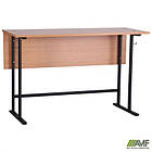 Парта 2-х м. Учнiвська без полички 6 р.г. (1200х500х750мм) бук, фото 7