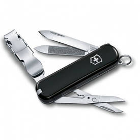 Ніж Victorinox Delemont Nail Clip 580, 65 мм/8функ/чорн Vx06463.3