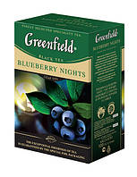 Чай чорний Greenfield Bluberry Nights Чорниця 100 г.