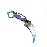 Ніж керамбит Іграшковий дерев'яний 19.5 см керамбіта з дерева іграшка, фото 4