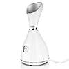 Сауна для обличчя парова сауна для обличчя Nano Ionic Facial Steamer Розпарювач для обличчя білий, фото 4
