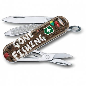 Нож Victorinox Classic LE 2020 "Gone Fishing", 58 мм/7 функ Vx06223.L2005, фото 4