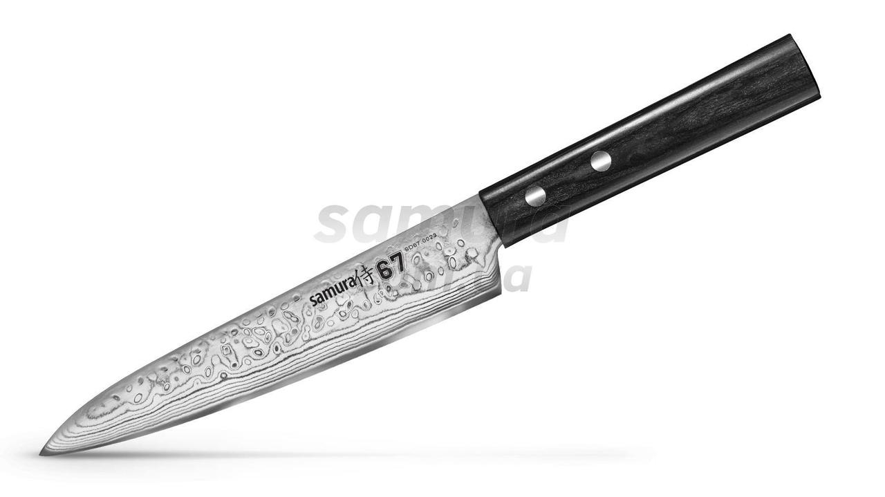 Ніж кухонний універсальний, 150 мм, Samura 67 Damascus (SD67-0023)