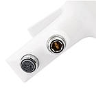 Змішувач для ванни Qtap Ustek 3016107DCW Чехія латунь білий хром, фото 6