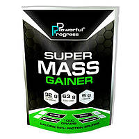 Гейнер для набора массы Powerful Progress Super Mass Gainer 1000 грамм Капучино