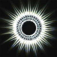 Декоративний вбудований світильник Feron 7312B 3 W MR16 з LED-підсвіткою (15 LED 2835SMD 4000K)