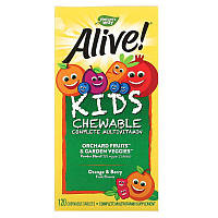 Мультивітаміни для дітей зі смаком апельсина і ягід, nature's Way, 120 жувальних таблеток