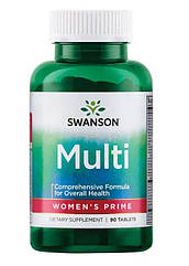 Swanson	Multi Women's Prime, Жіночі вітаміни (90 таб.)