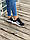 Жіночі легкі і зручні кросівки Adidas Iniki Runner Black White (Кросівки Адідас Иники чорні недорогі) 39, фото 5